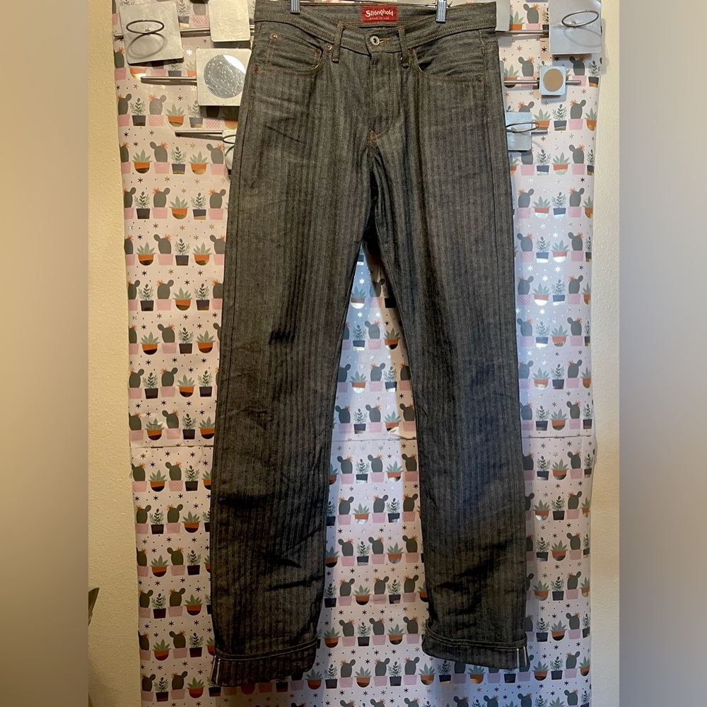 stronghold brand mens jeans